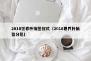 2018世界杯抽签仪式（2018世界杯抽签分组）
