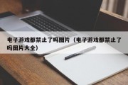 电子游戏都禁止了吗图片（电子游戏都禁止了吗图片大全）