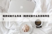杨贵妃属什么生肖（杨贵妃属什么生肖和荷花）