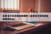 金寨电子游戏城在哪里啊（金寨电子游戏城在哪里啊电话）